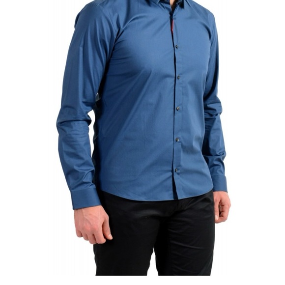 Hugo Boss Mens Long Sleeve Button Down Relaxed Shirt. NWT - Picture 2 of 8